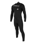 Sooruz 3/2 Fighter Chest zip Full Wetsuit | Black