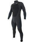Sooruz GURU WIND 5/4 Men's Fullsuit Front Zip - Black