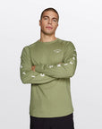 Mystic Bolt Long Sleeve Tee | Olive