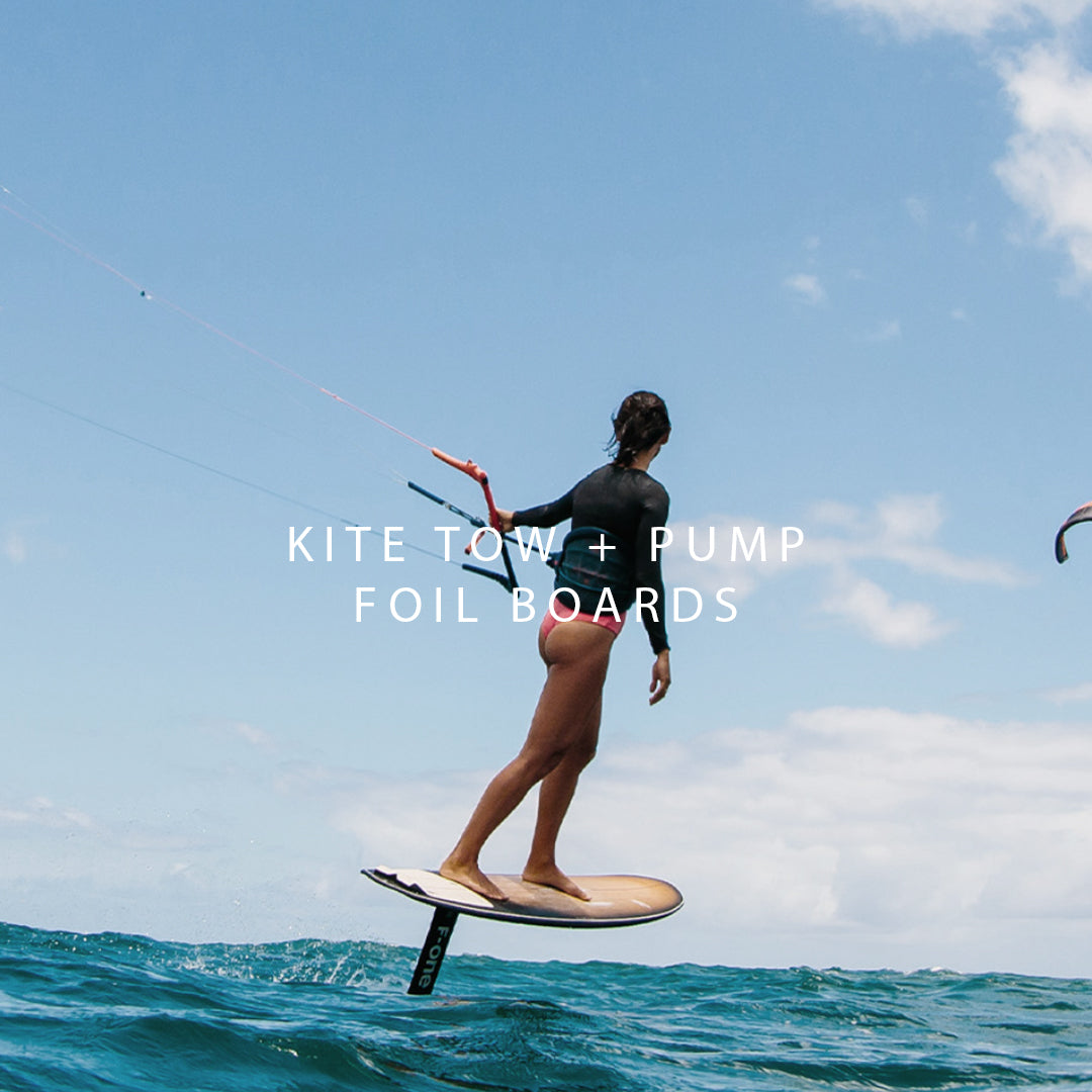 KITE, WAKE + PUMP FOIL BOARDS