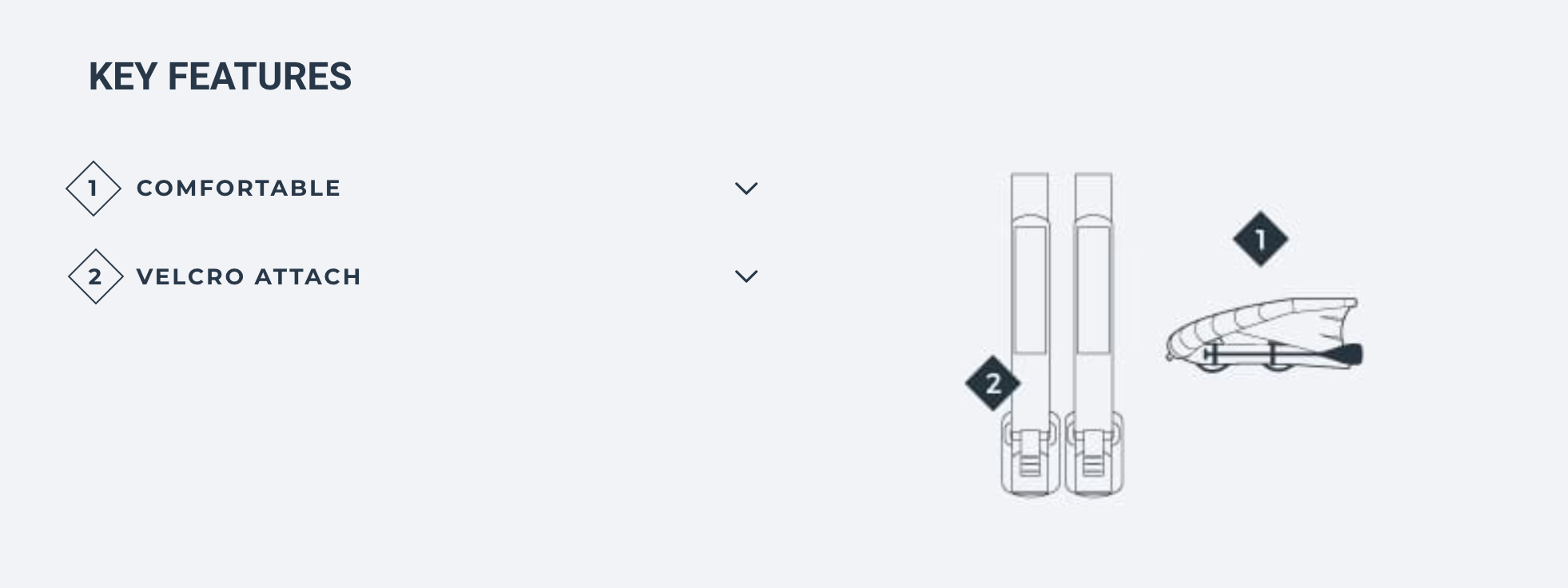 Manera Wing Paddle Attachment