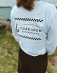 Poseidon Rattlesnake Long Sleeve T-Shirt | White