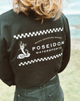 Poseidon Rattlesnake Long Sleeve T-Shirt | Black