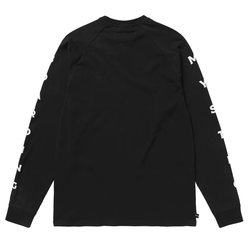 Mystic Bolt Long Sleeve Tee | Black