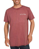 Vivida | Organic Earth Men's Tee | Burgundy (6541089046700)